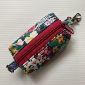 Floral Clip and Carry Mini Pouch