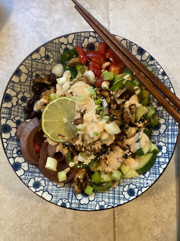 Chicken Poke Bowls Recipe